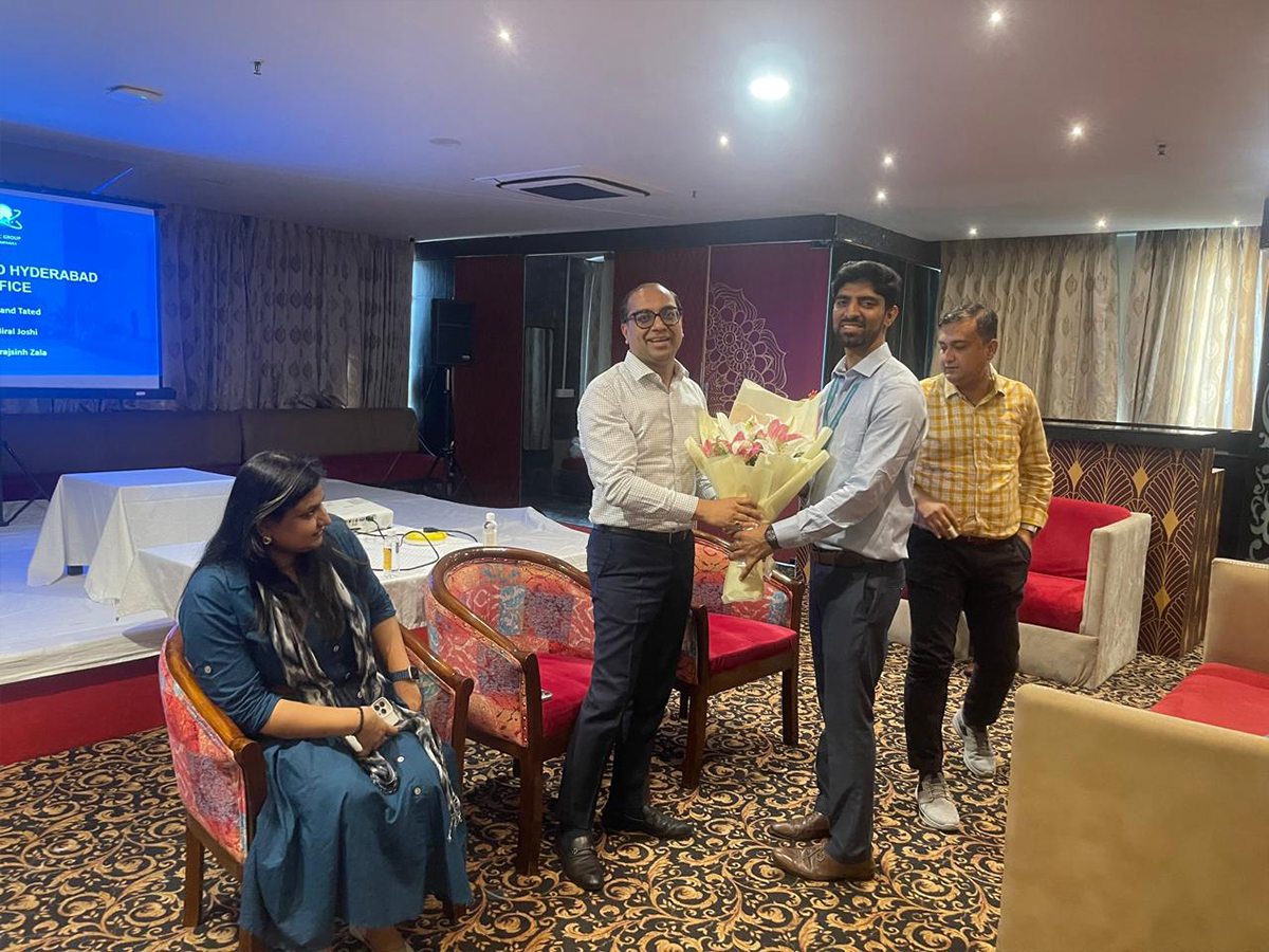 CEO Visits Hyderabad Office CEO Visits Hyderabad Office